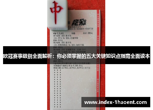 欧冠赛事级别全面解析：你必须掌握的五大关键知识点指南全面读本